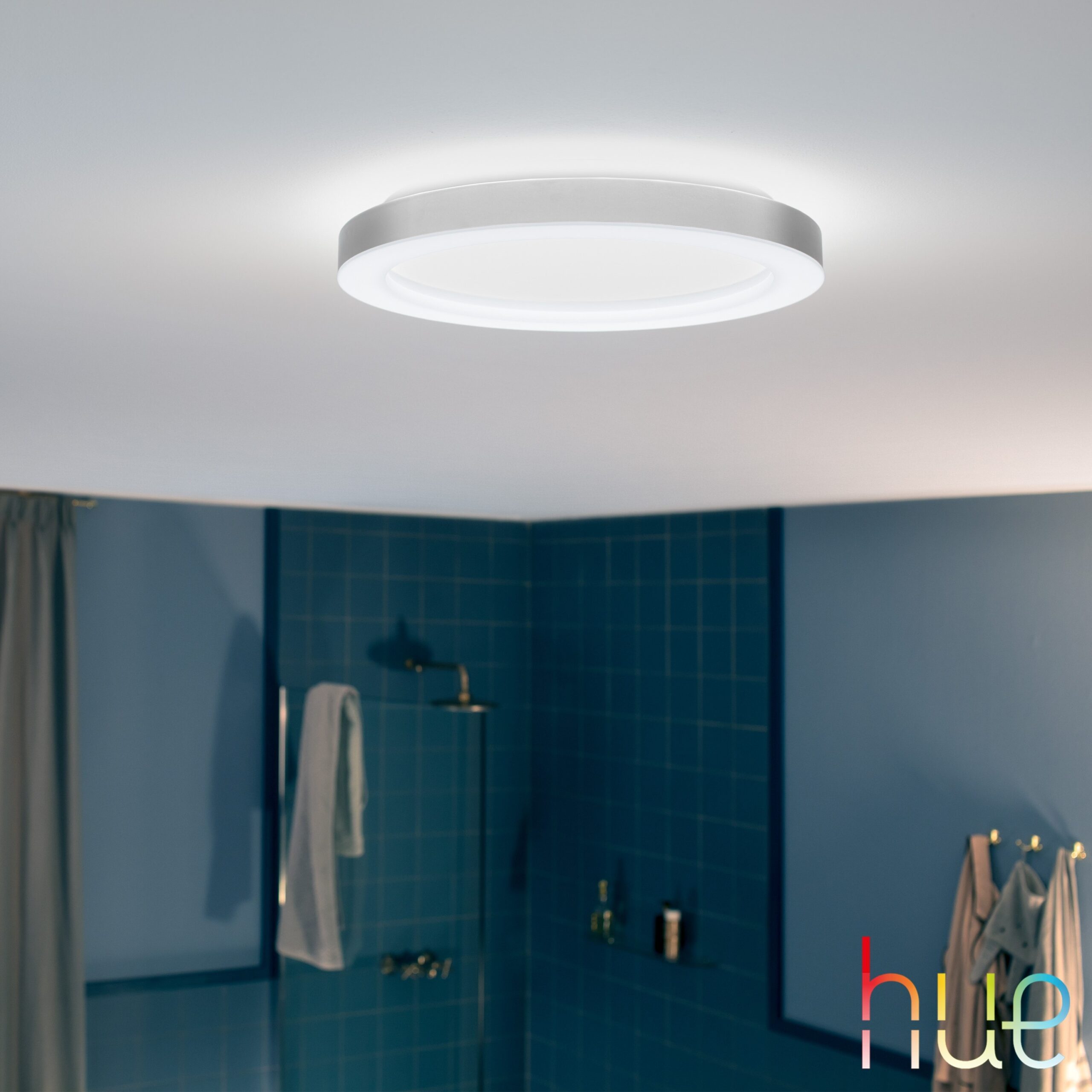 Philips Hue White Ambiance Adore Led Deckenleuchte Mit Dimmer inside Philips Hue Badezimmer Lampe